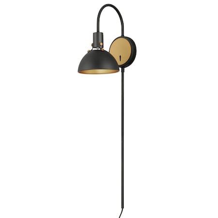 Maxim Lighting Dawn Pin Up Wall Sconce 12041ABBK